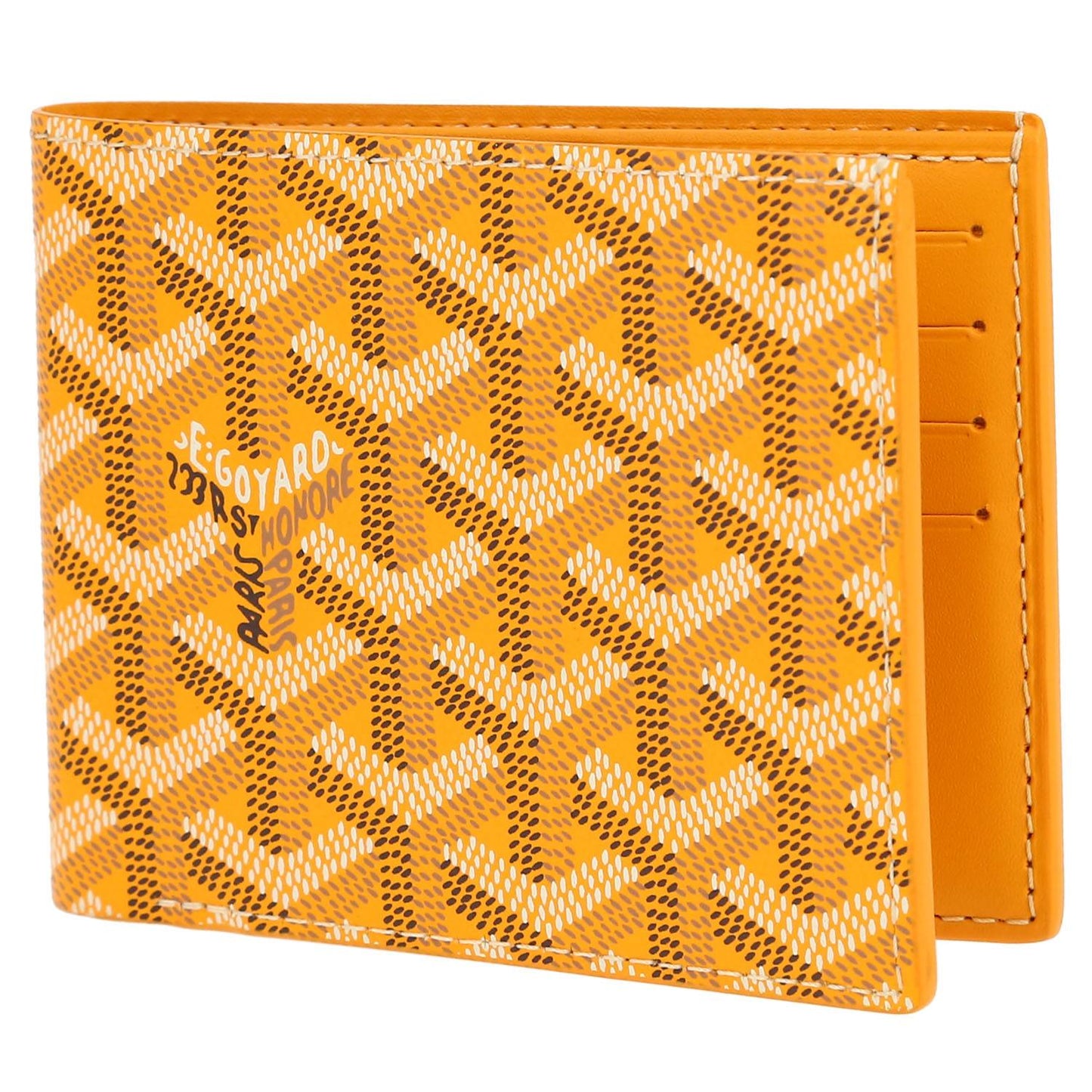Goyard Yellow Wallet