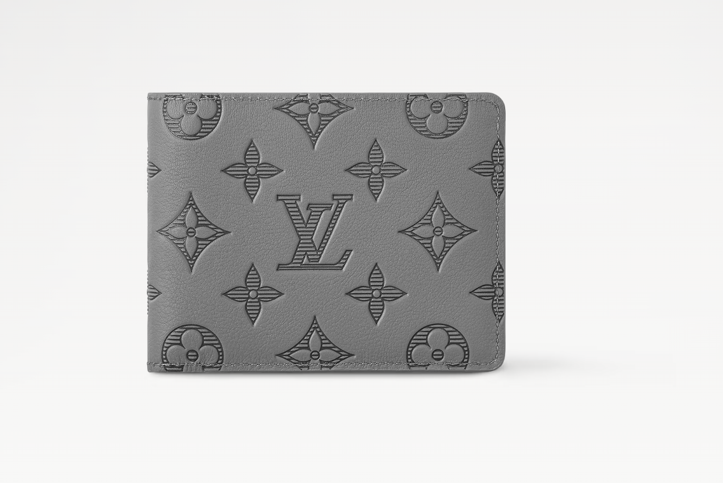 LV grey wallet